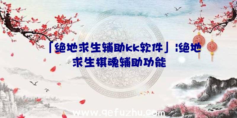 「绝地求生辅助kk软件」|绝地求生棋魂辅助功能